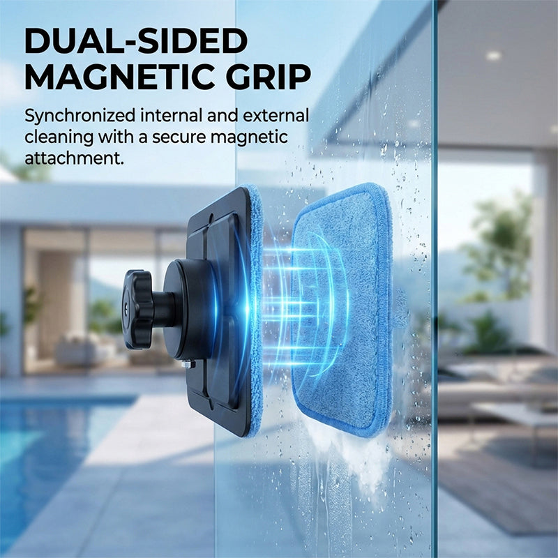 Doppelseitiges magnetisches Windschutzscheiben-Reinigungsset