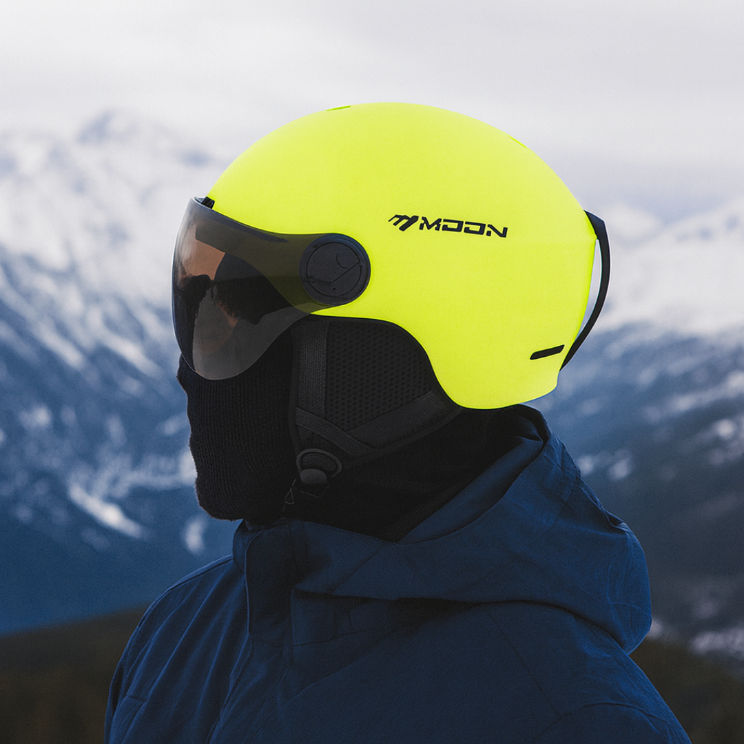 Skihelm mit Visier – SchneeGuard Pro