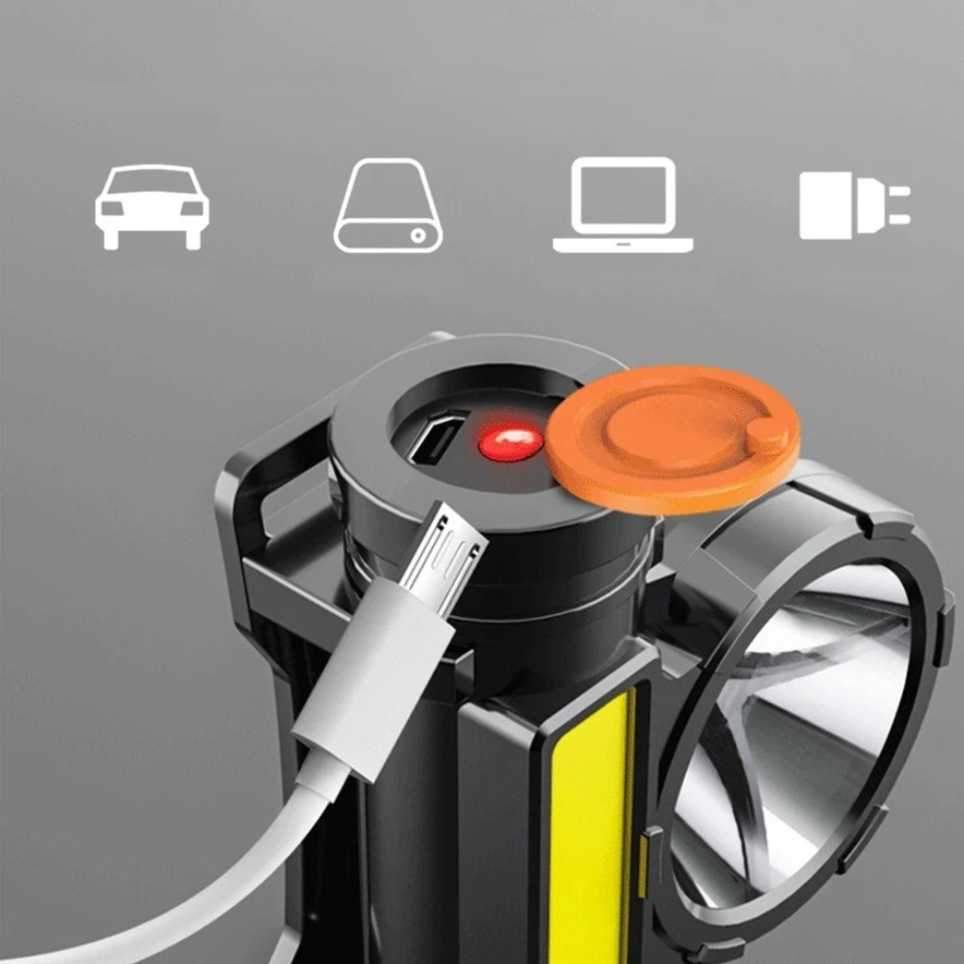Nordspur | TrailVanta USB-Stirnlampe aufladbar