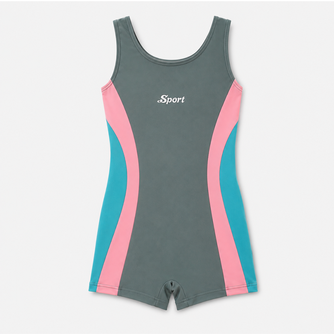 Nordspur | Aquaflexa Mädchen Sportlicher Einteiler-Badeanzug