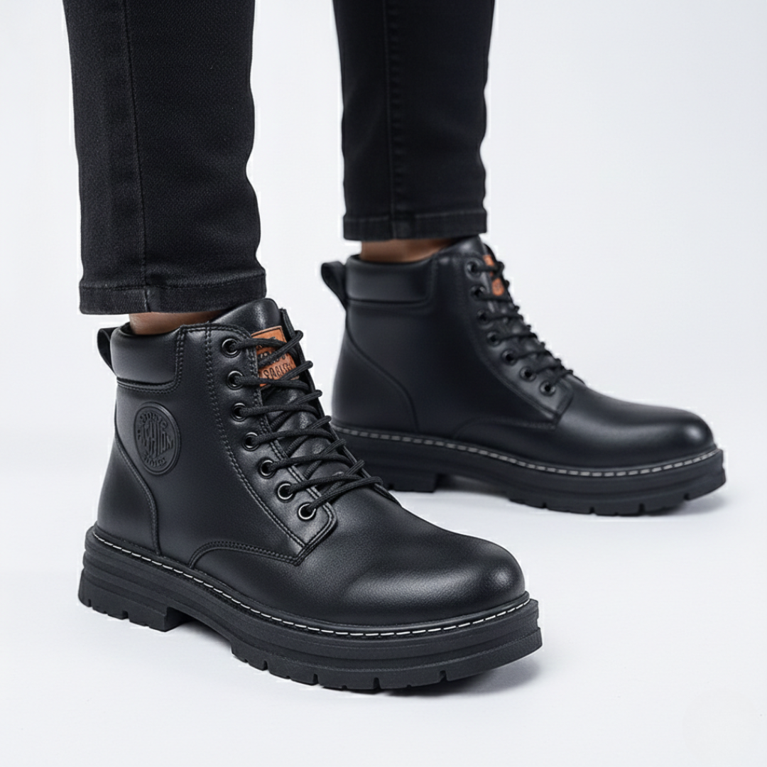 Schuhe mit rutschfester Sohle & Knöchelpolster – NordTrail Boots aus PU für Outdoor