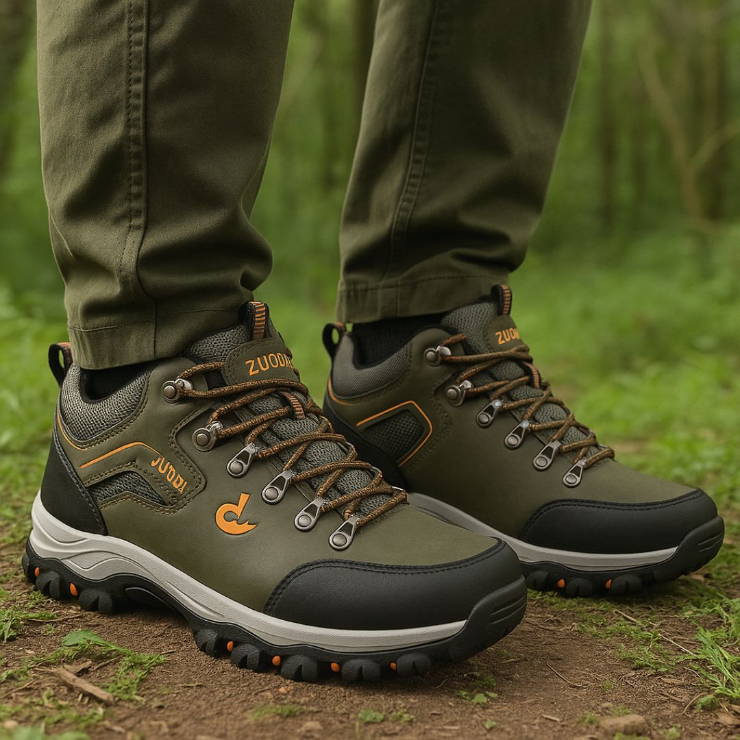 Wanderschuhe Herren wasserdicht PU mit EVA-Sohle – TrailStark