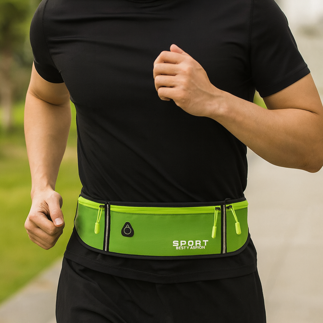 Laufgürtel wasserdicht mit Flaschenhalter – SprintFlex Duo