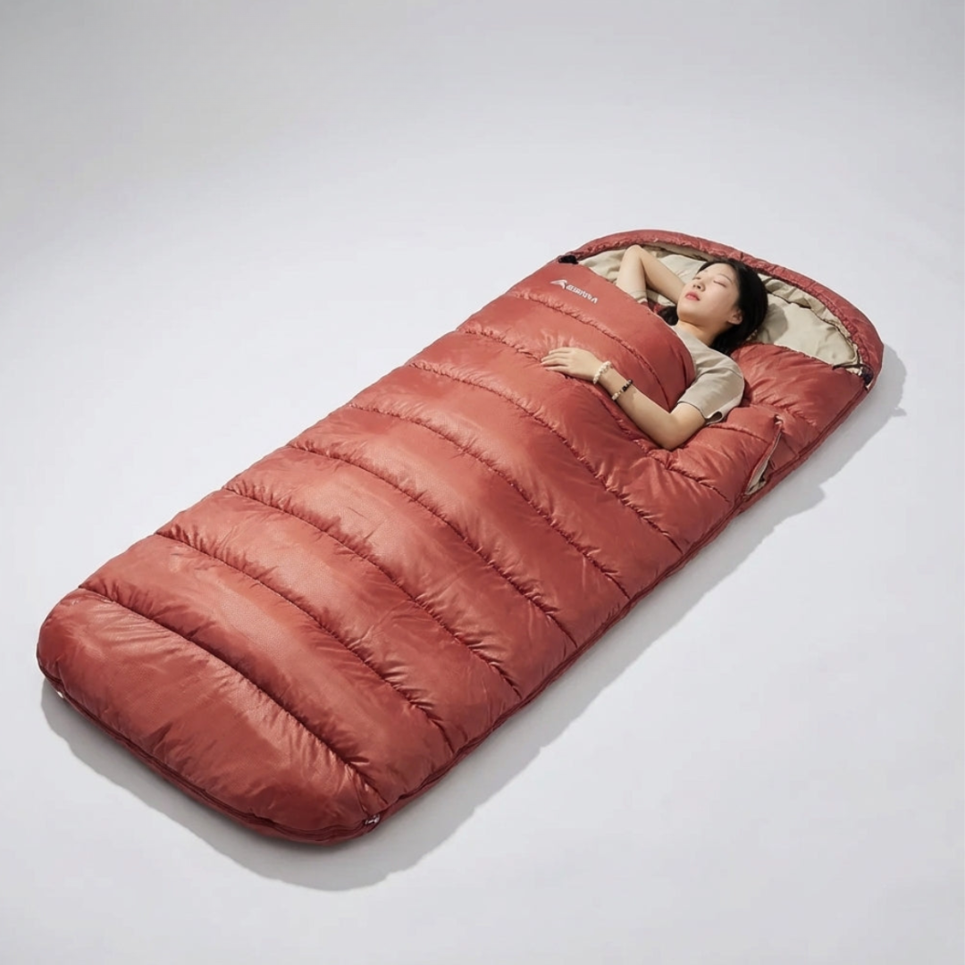 Nordspur | Campsera Schlafsack im Deckenstil