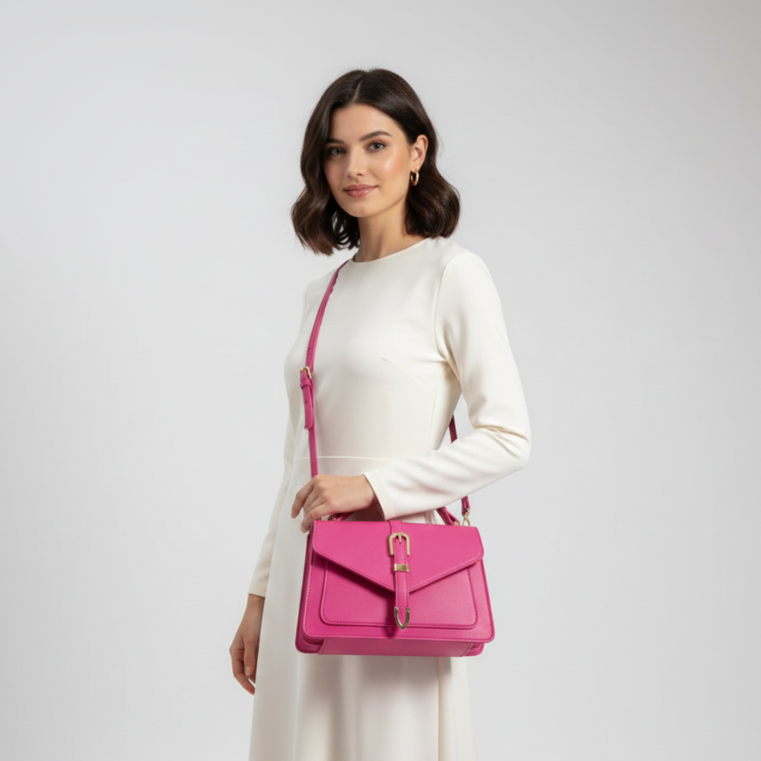 Nordspur | Minimalistische Crossbody-Tasche mit Tragegriff