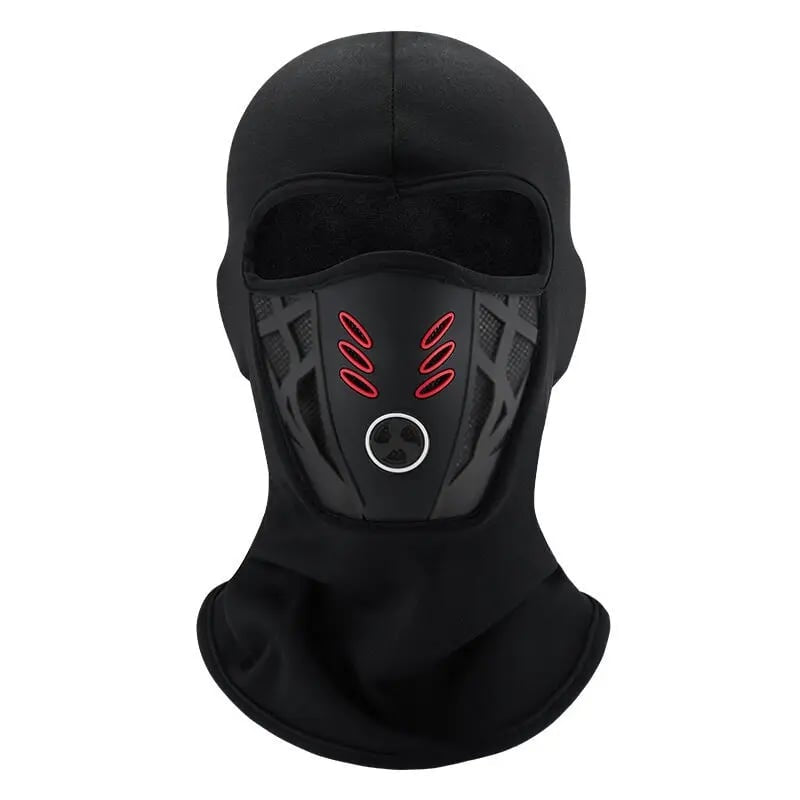 Skimaske Winter winddicht und warm 3D-Design atmungsaktive Kopftuch-Maske