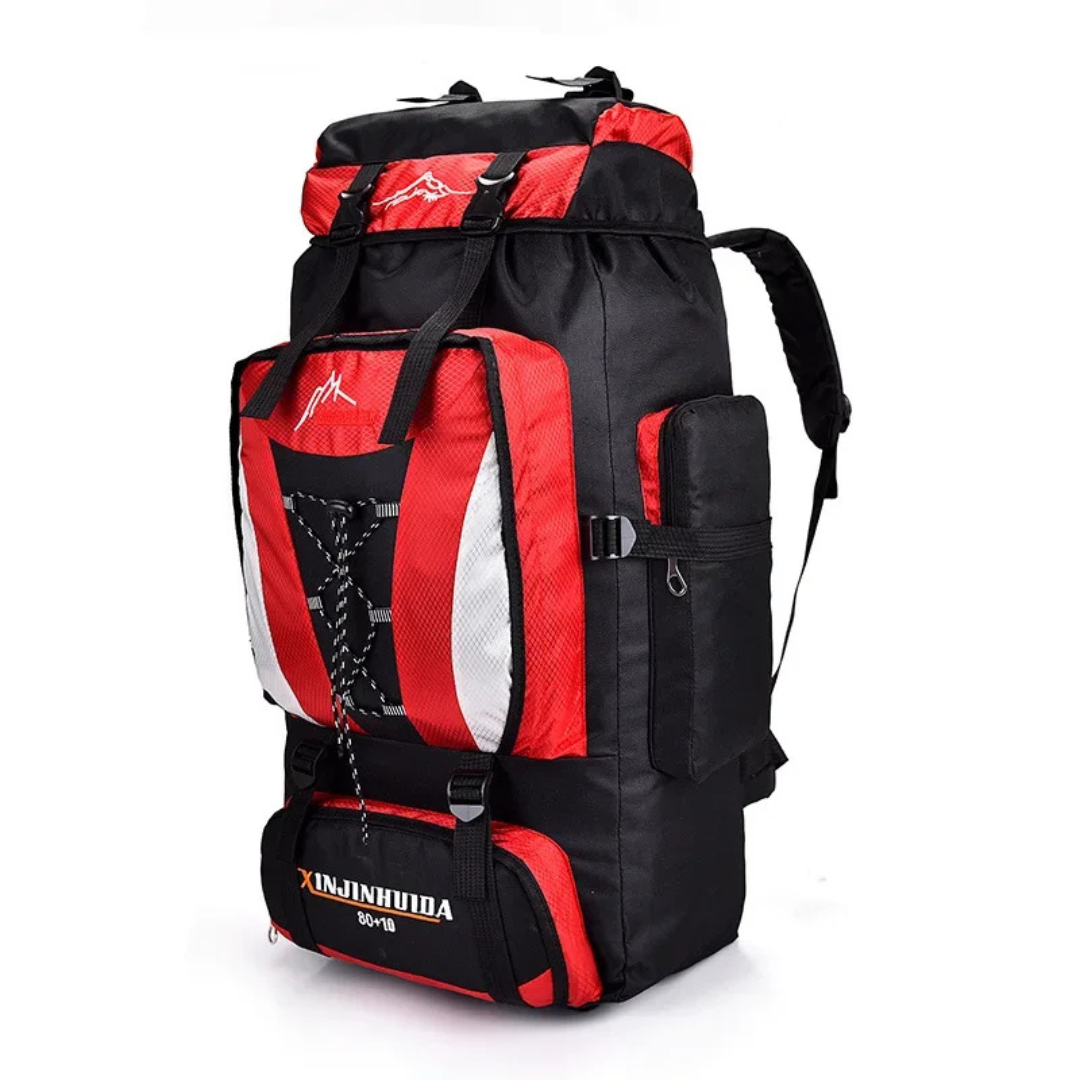 Outdoor-Rucksack 80L wasserabweisend & komfortabel – TrekRidge 80
