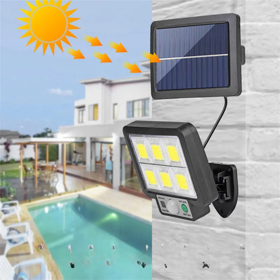 Nordspur | Kabellose Solar-Wandleuchte