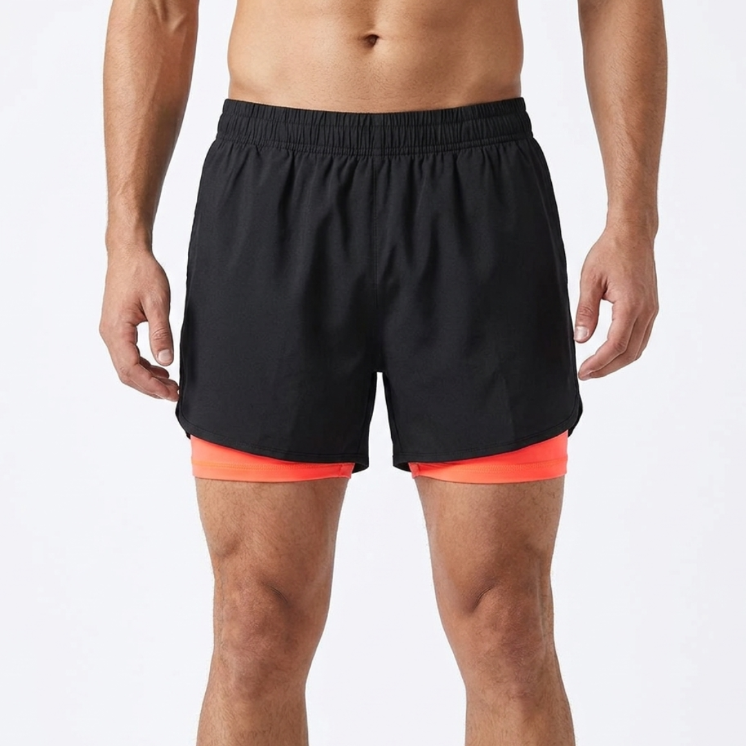 Nordspur | Runaro Two-Layer Athletic Shorts