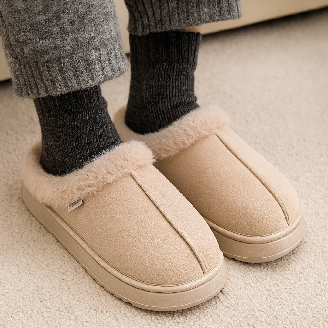 Hausschuhe Winter Damen – PolarWarm warme Hausschuhe für Damen & Herren