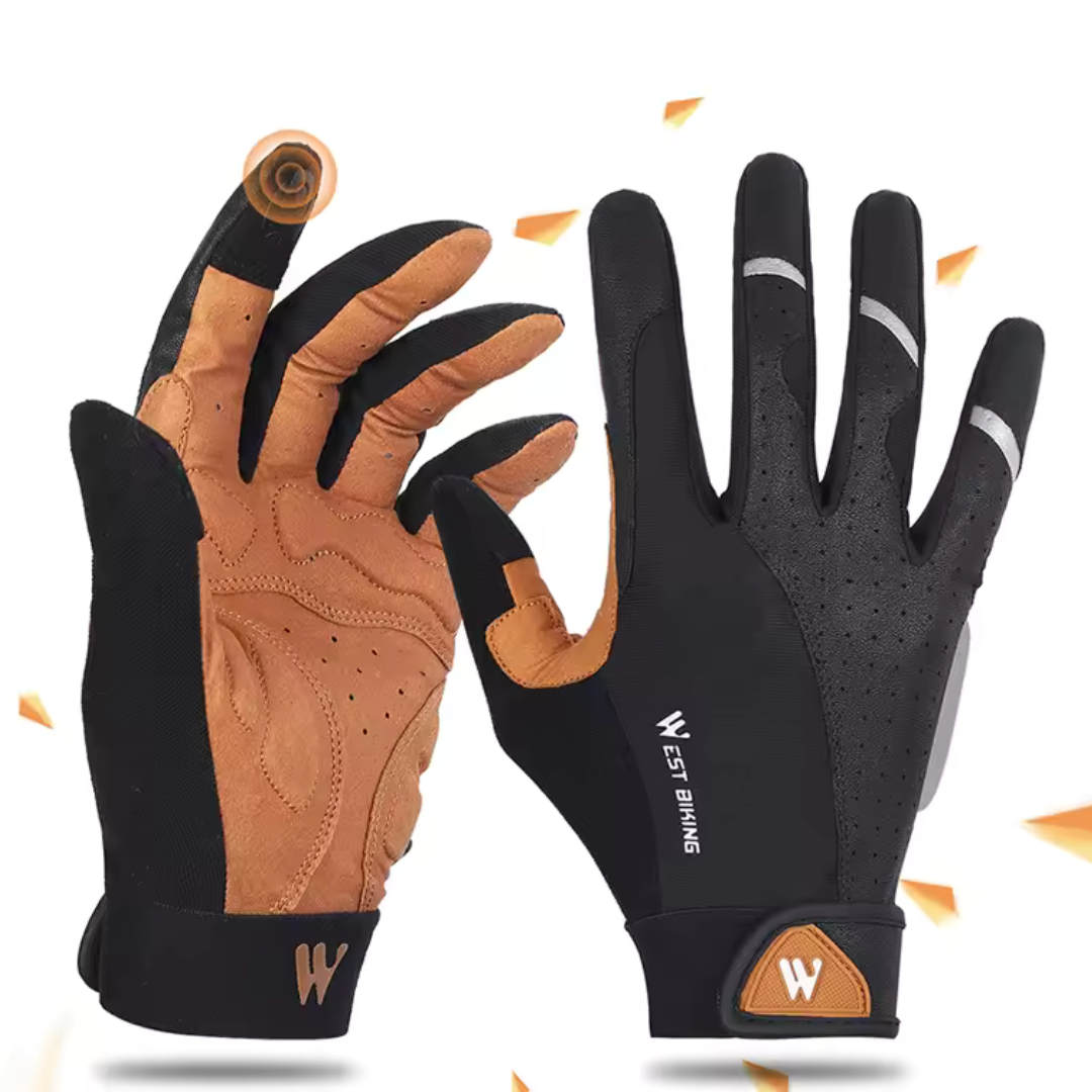 Fahrradhandschuhe Vollfinger Touchscreen – RideCore AllSeason