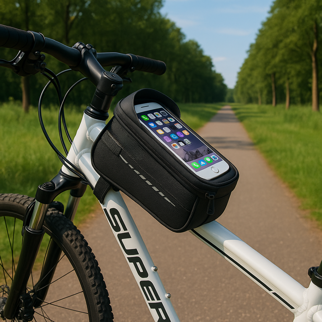 Fahrrad-Handytasche Wasserdicht mit Touchscreen – VeloCase RainGuard