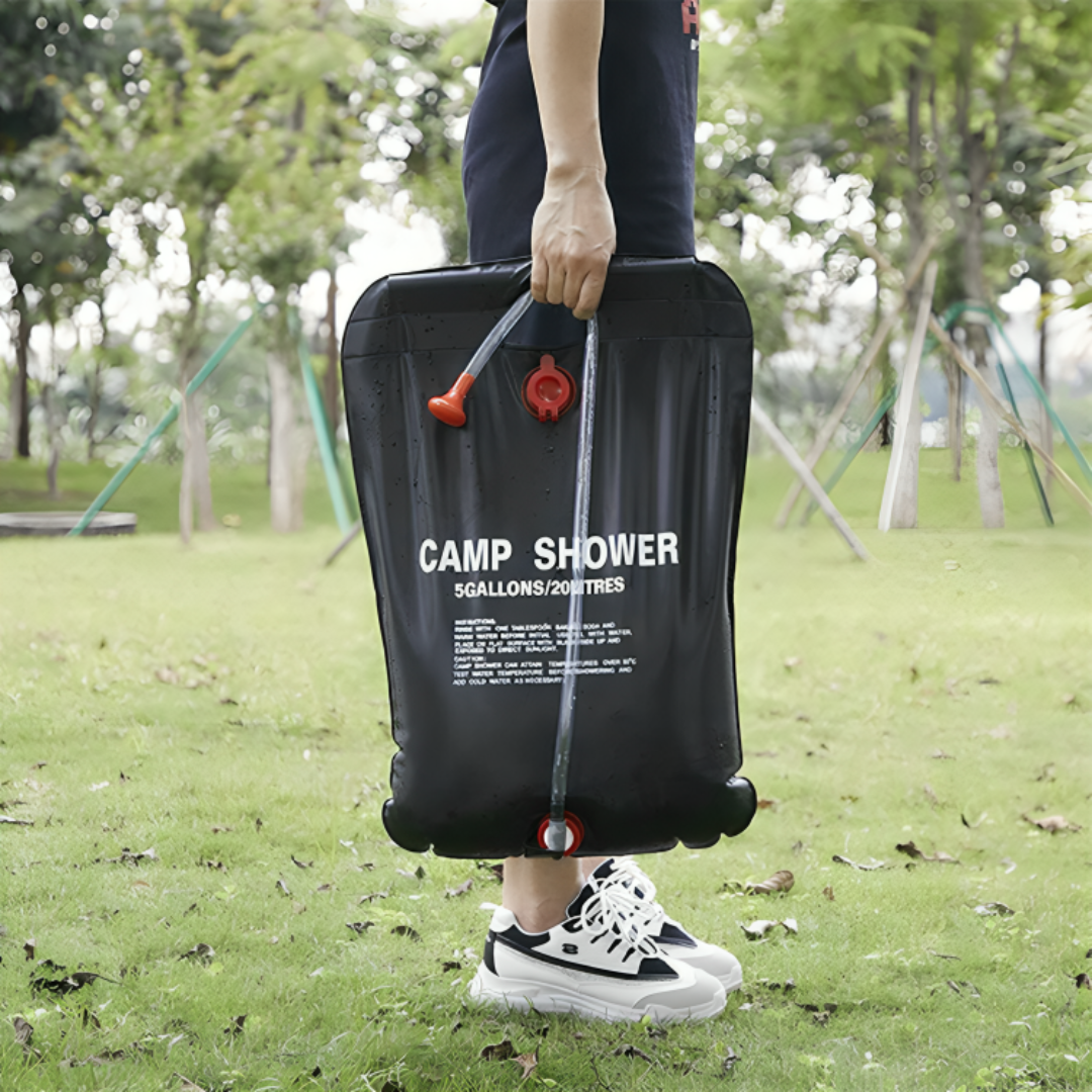 Außen-Dusche 20L mit Schlauch – HeatFlow Outdoor