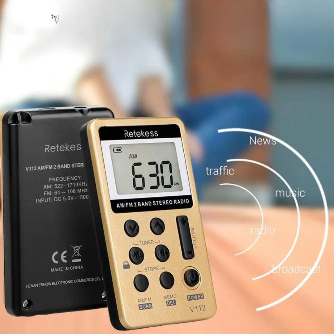 Nordspur | PocketWave Mini Metall-Taschhenradio