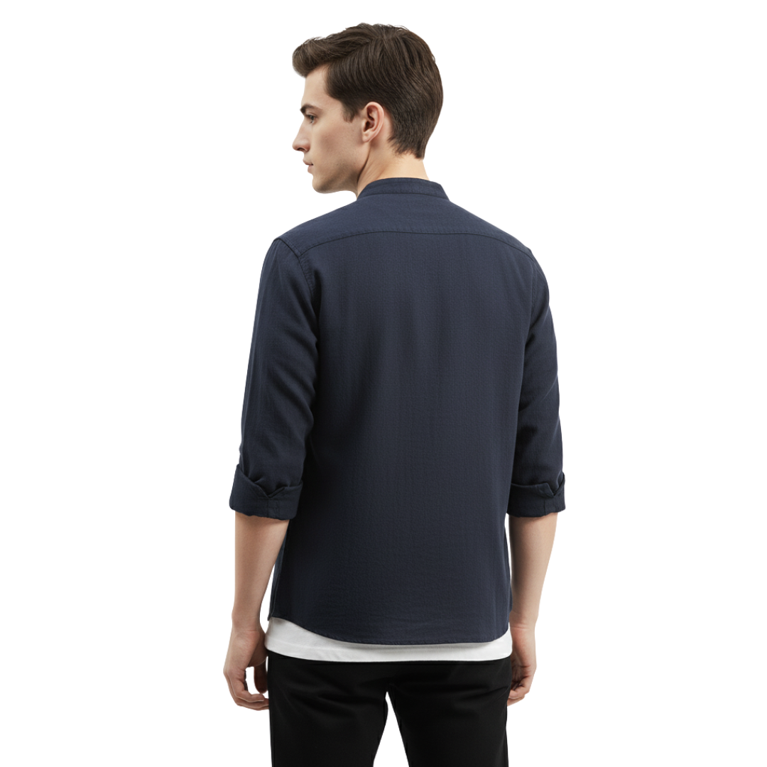 Nordspur | SlateCrest Pullover mit modernem Kragen