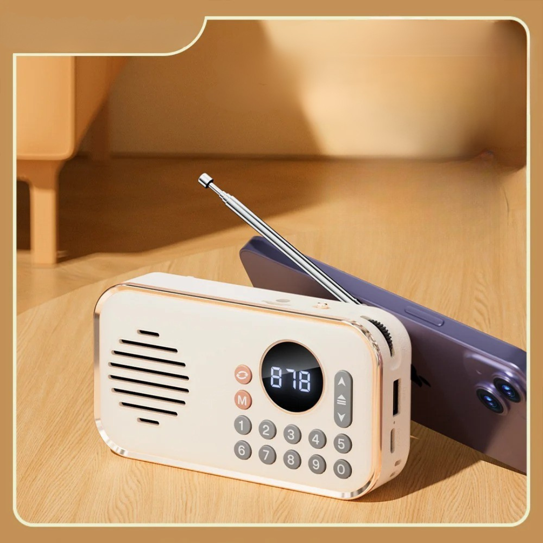 Nordspur | Sonivoxx Tragbarer Bluetooth-Stereo-Lautsprecher