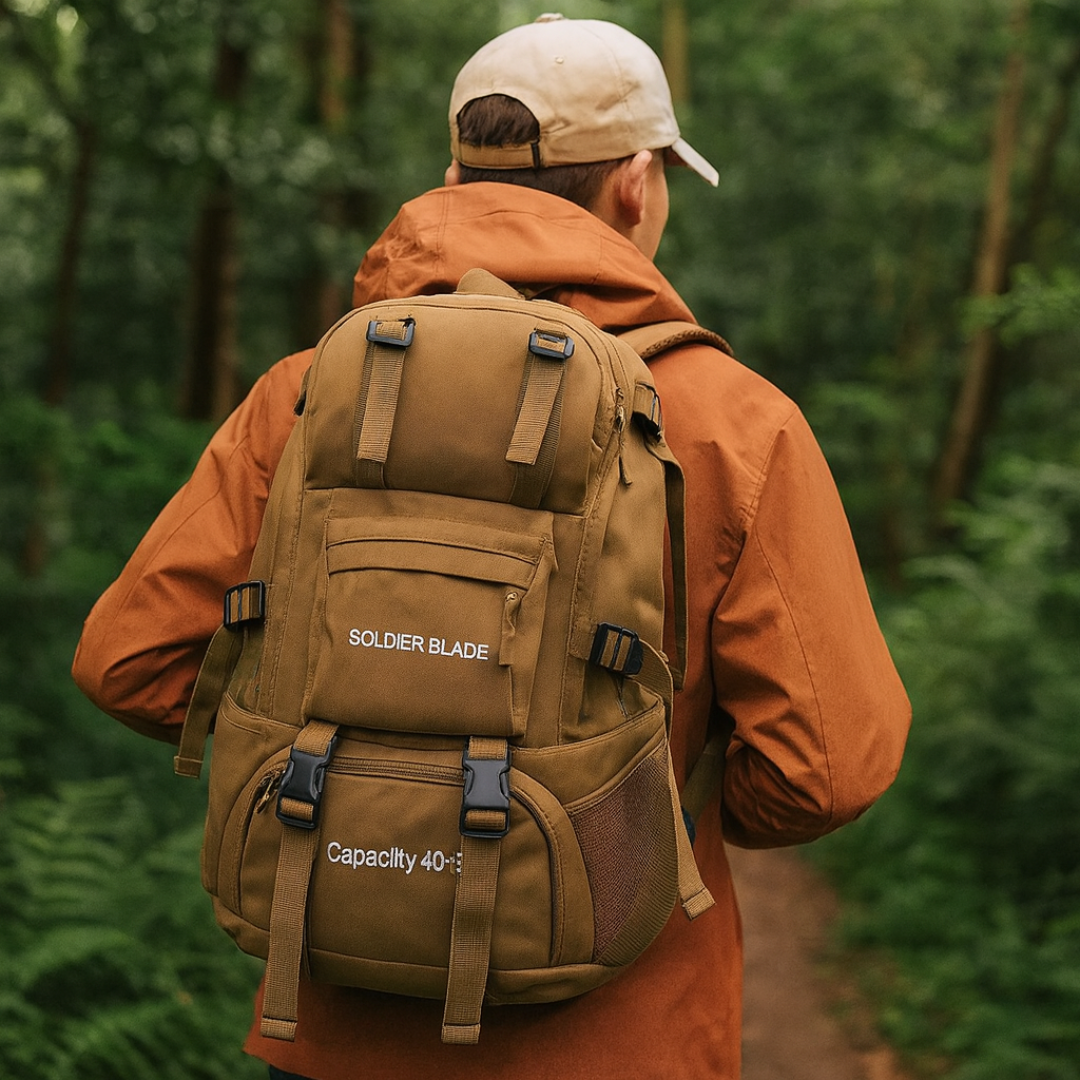 Wanderrucksack 45L wasserdicht – BergSturm Pro