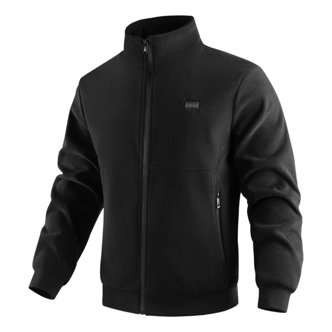 Beheizt Jacke mit 8 Heiz-Zonen & Fleece-Futter – ThermoCore Pro