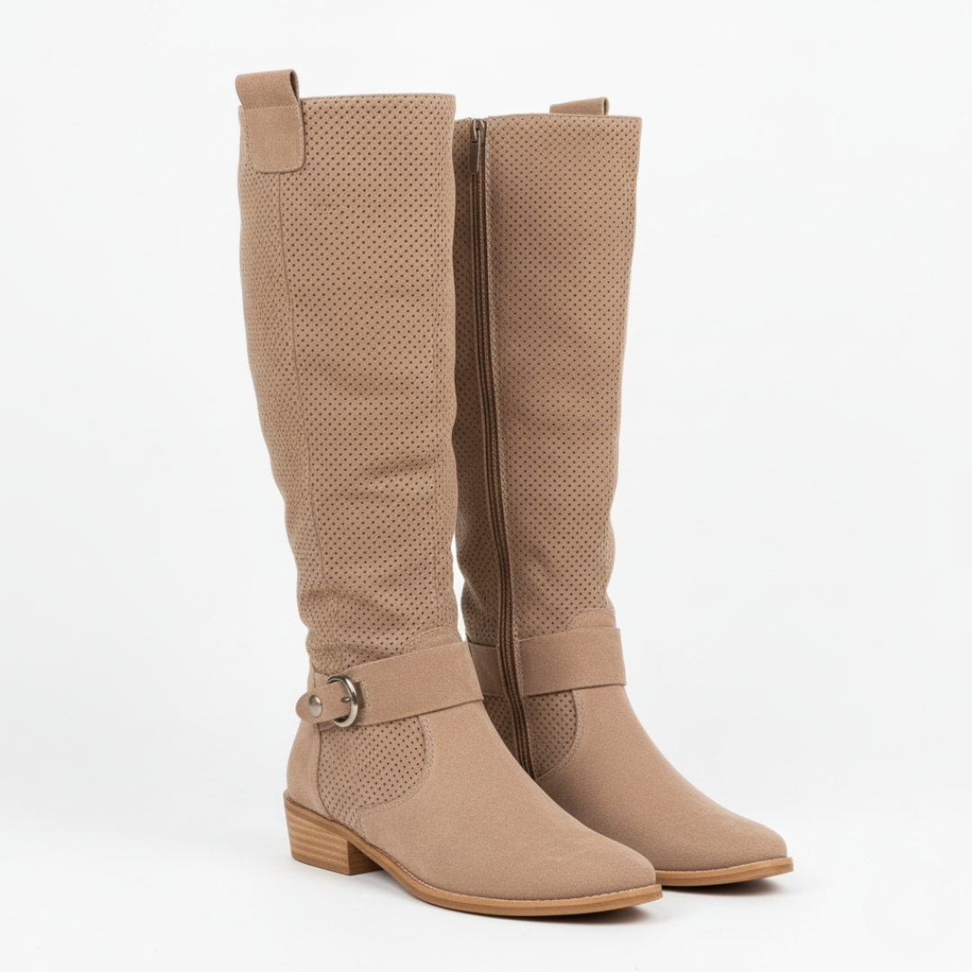 Nordspur | KhariSuede Hohe Stiefel