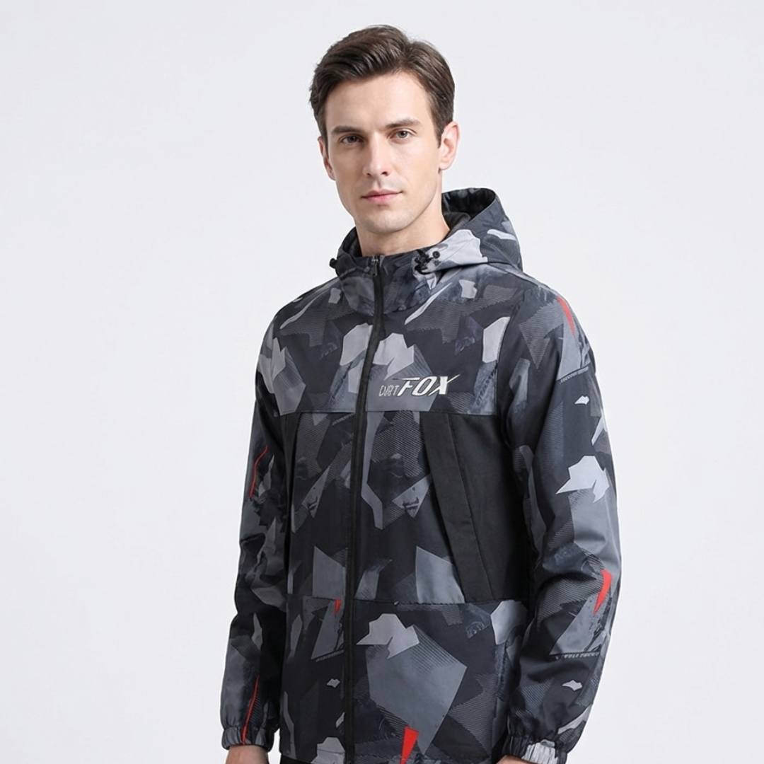 Nordspur | VeloGuard Fahrrad-Windjacke mit Kapuze