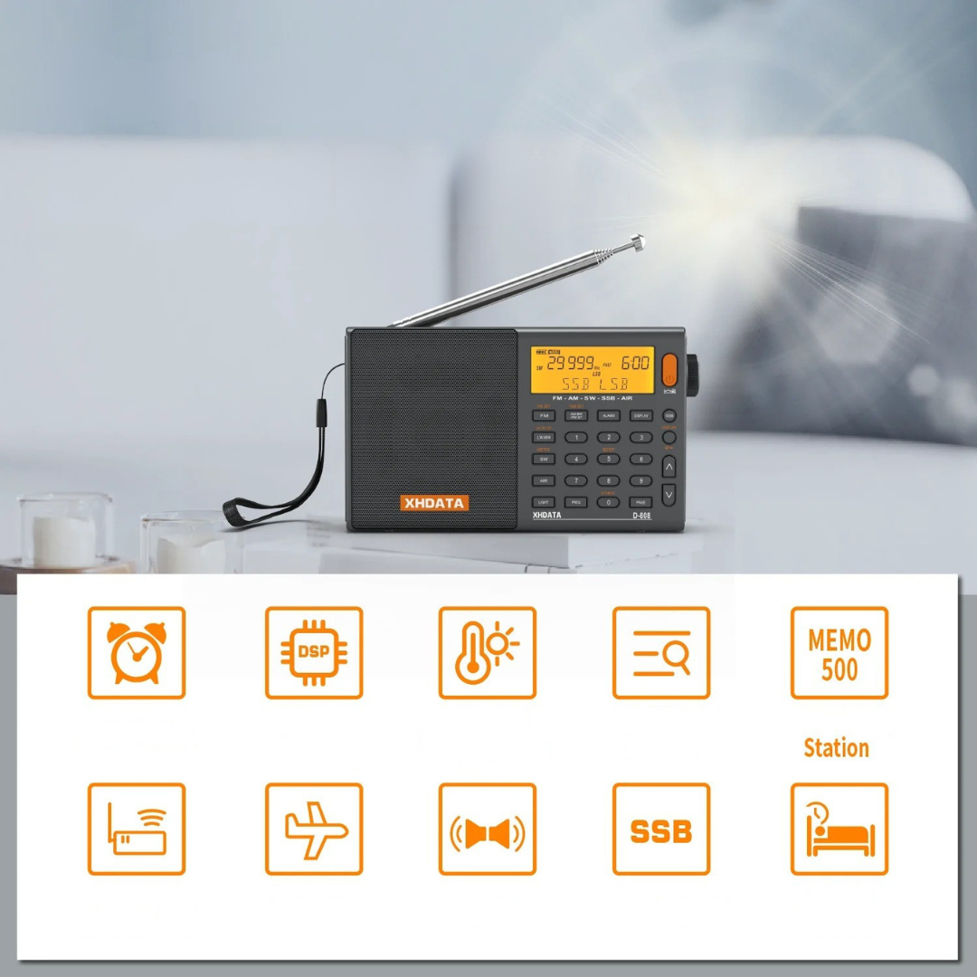 Nordspur | SignalArc Tragbares Multiband-Radioempfänger