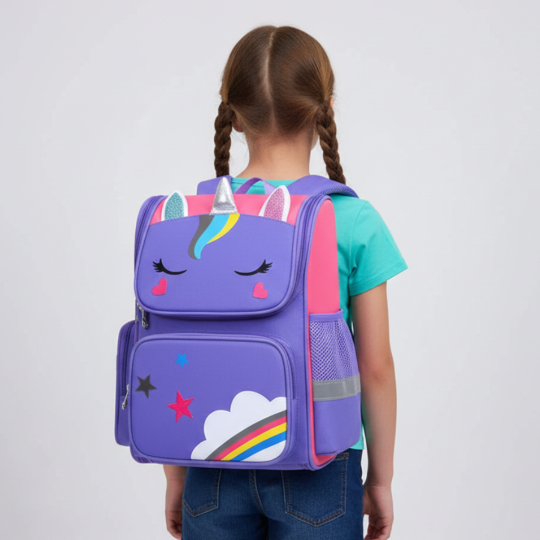 Nordspur | Luminiq Kinder-Einhorn-Schulrucksack