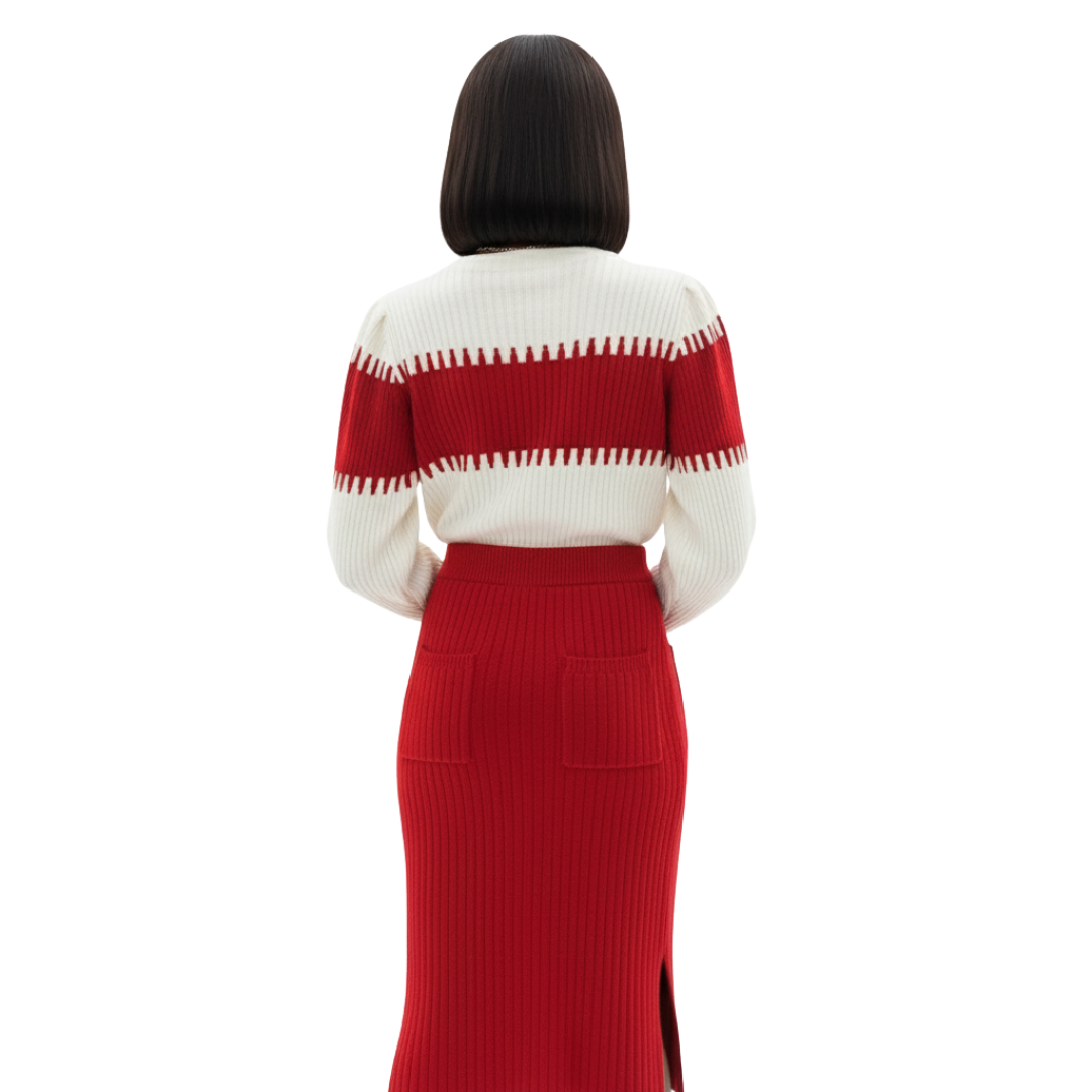 Nordspur | RougeWave Strick-Set
