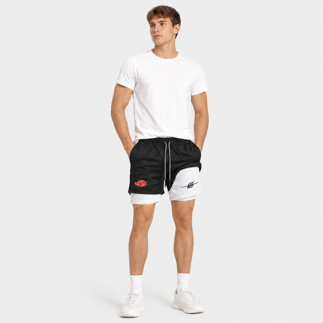 Nordspur | Viroxen Doppellagige Sportshorts für Herren