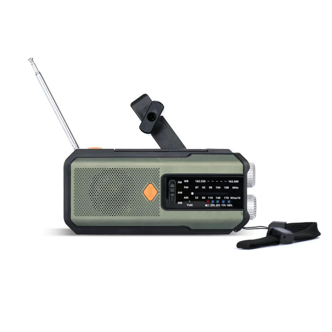 Nordspur | StormLumen Tragbares Kurbelradio