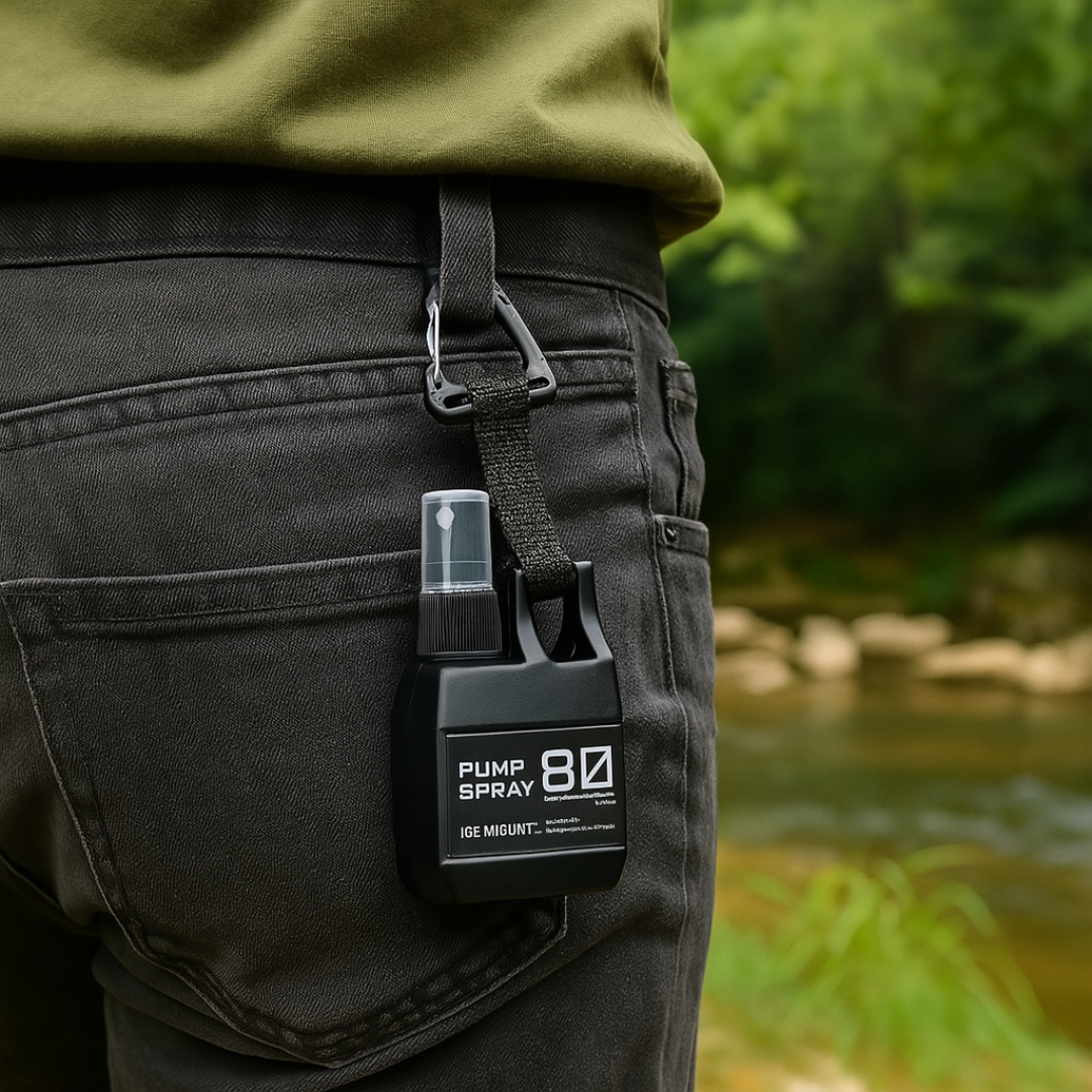 Sprühflasche 80ml mit Karabiner – OutdoorMist