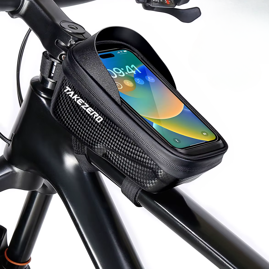 Fahrrad-Vorbau-Tasche kompakt mit harter EVA-Schale – HardRide One