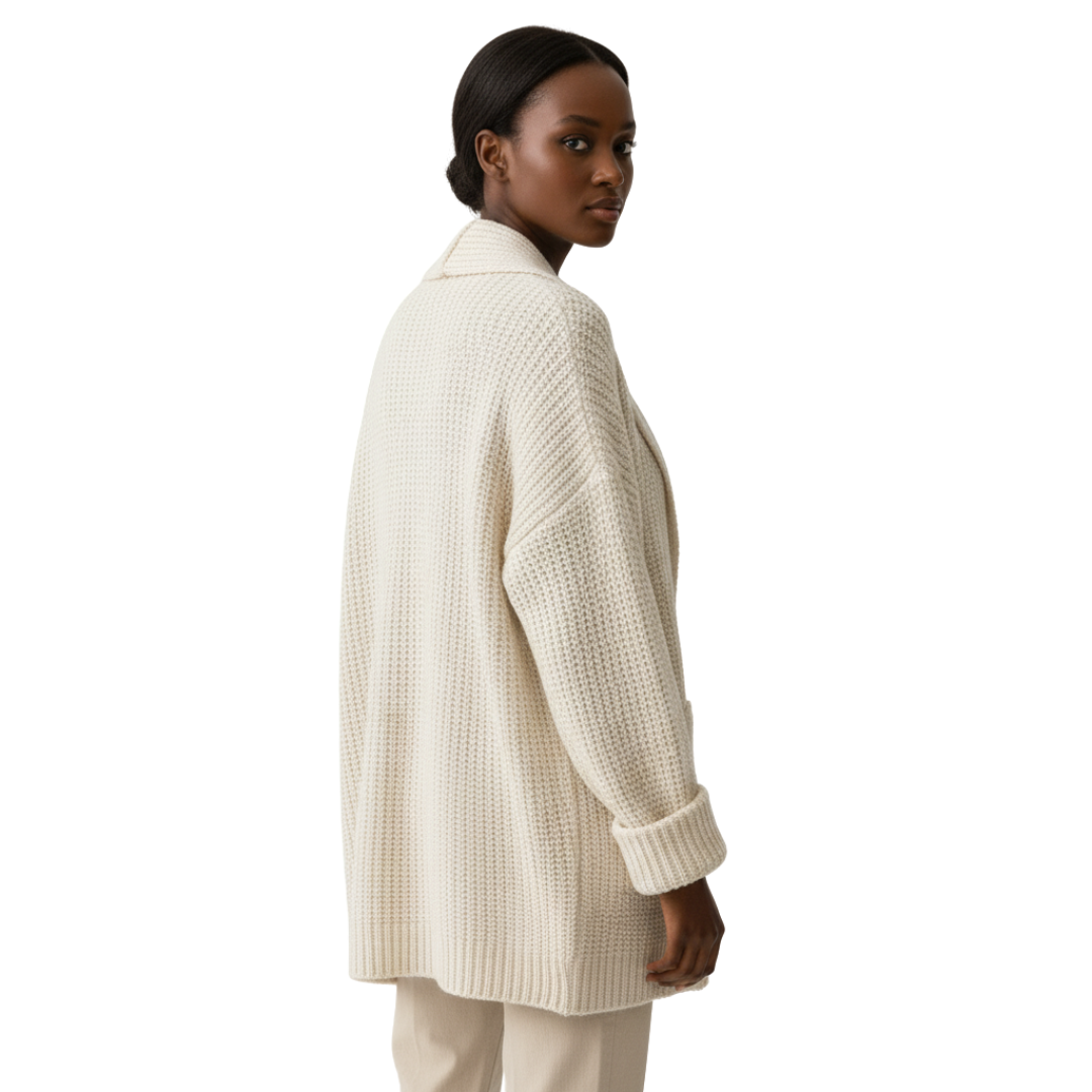 Nordspur | IvoryLoom Strick-Longcardigan