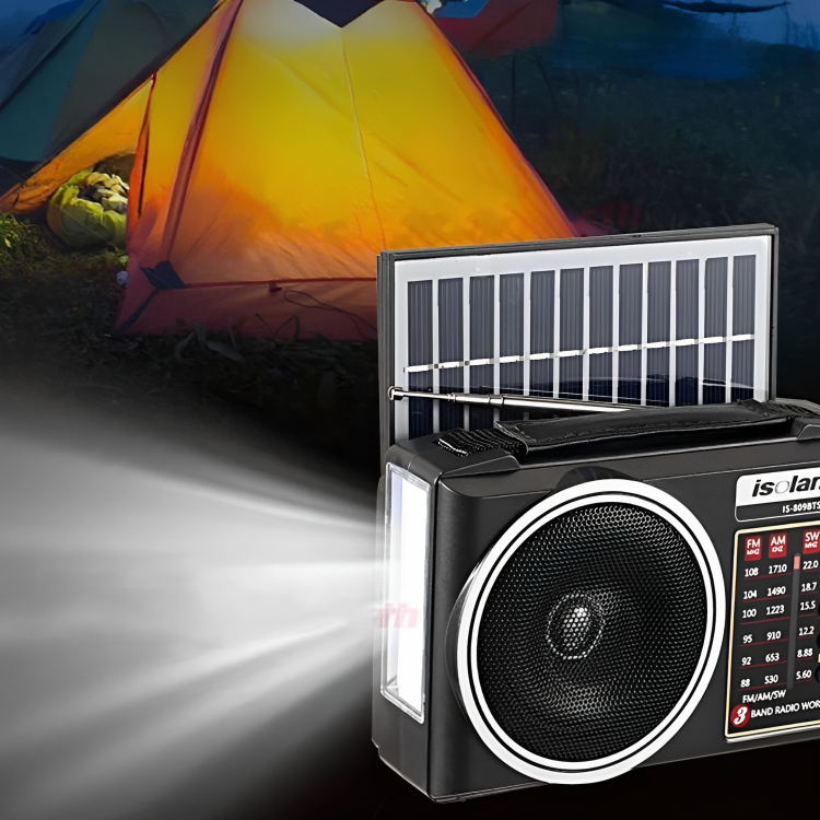 Nordspur | Solaraudio Tragbares Solarnotfallradio