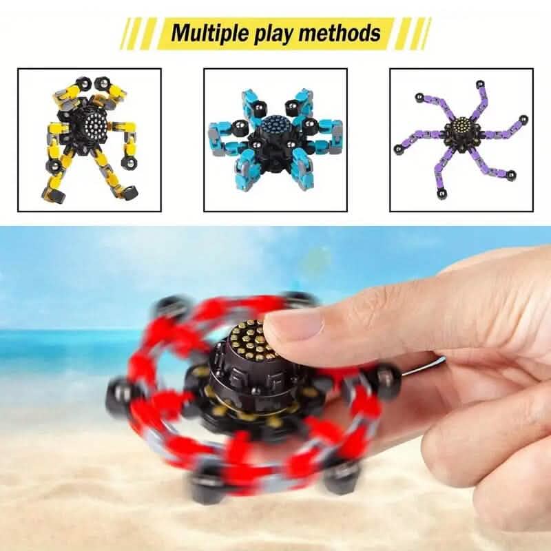 3er-Pack: Fidget Toys Verwandelbare Spinner