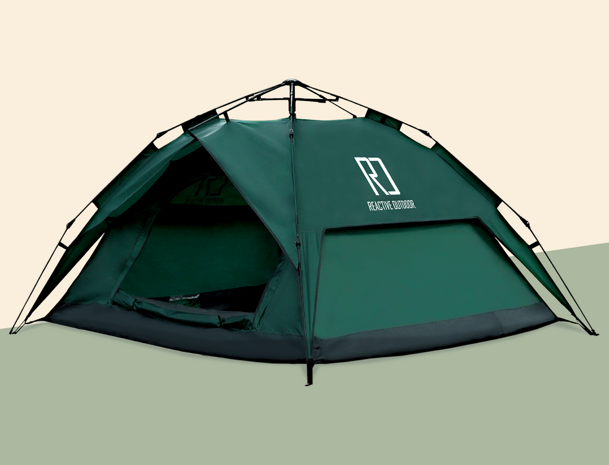 Großes 3-Sekunden-Zelt + GRATIS Camping-Plane (Bis zu 3 Personen)
