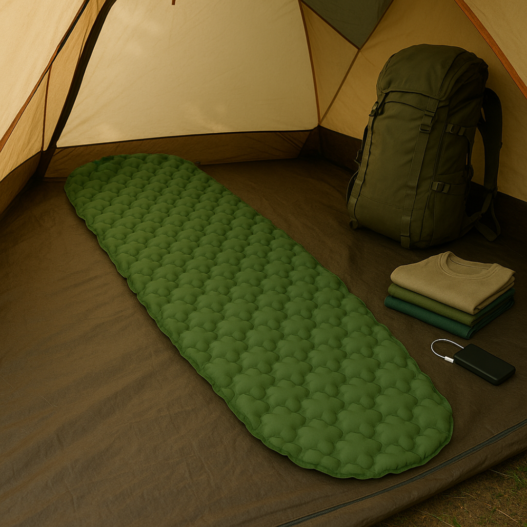 camping 4 jahreszeiten Ultraleichte Schlafmatte 4 Jahreszeiten – AirFlow CompactPad