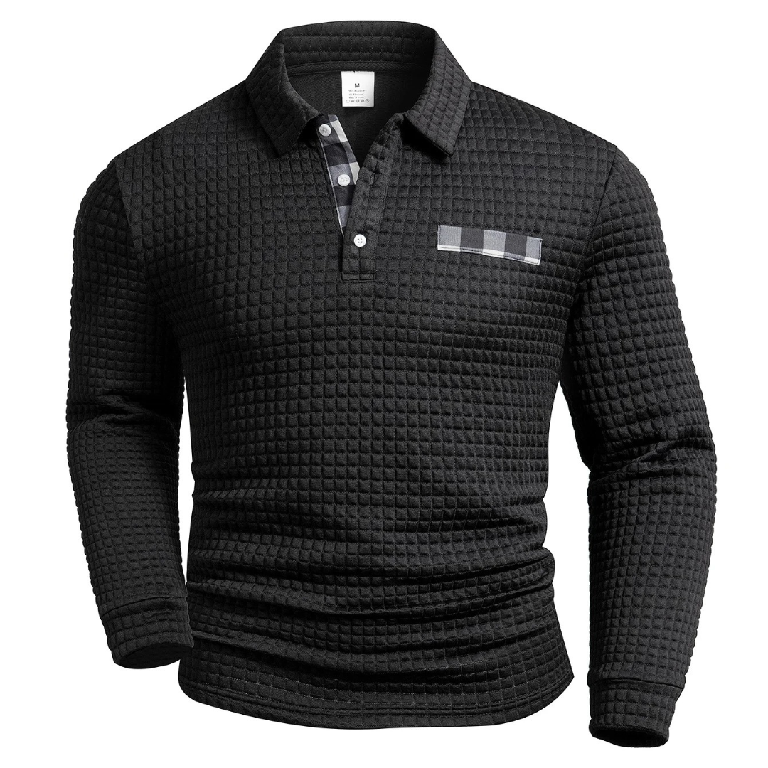 Nordspur | BlackWaffle Langarm-Pullover