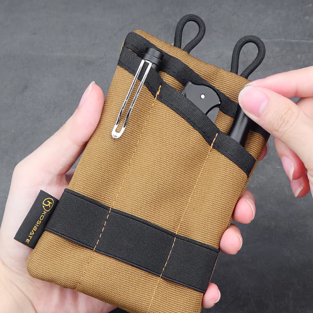 EDC Molle Tasche mit Gürtelschlaufe – GripFlex MiniPack