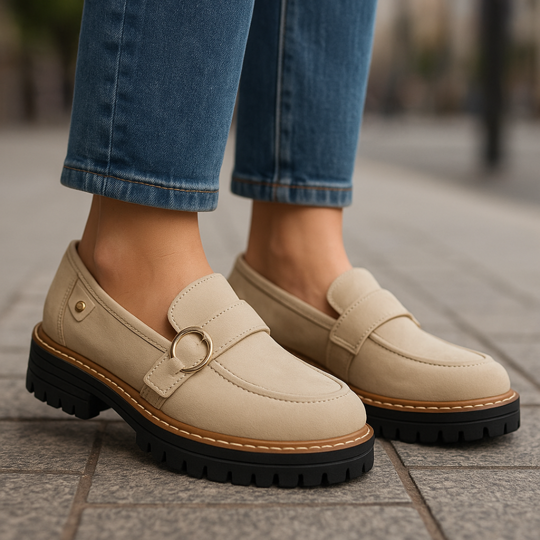 Schuhe Mokassins rund & elegant – Esma Casual