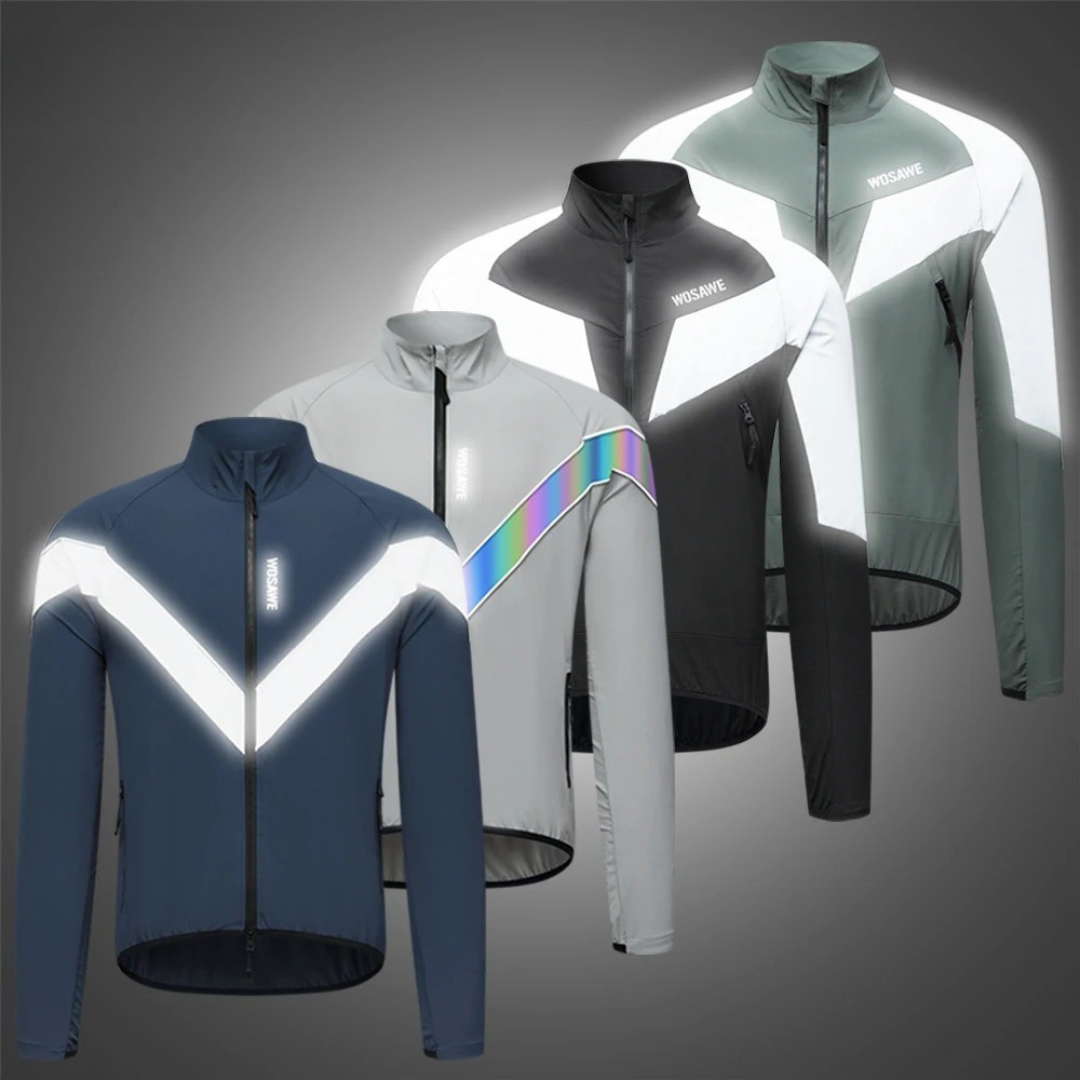 Nordspur | Lumiflow Reflektierende Fahrradjacke