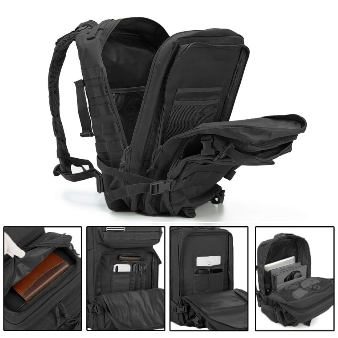 Taktischer Rucksack 50 L wasserdicht – RescueTrail Pro