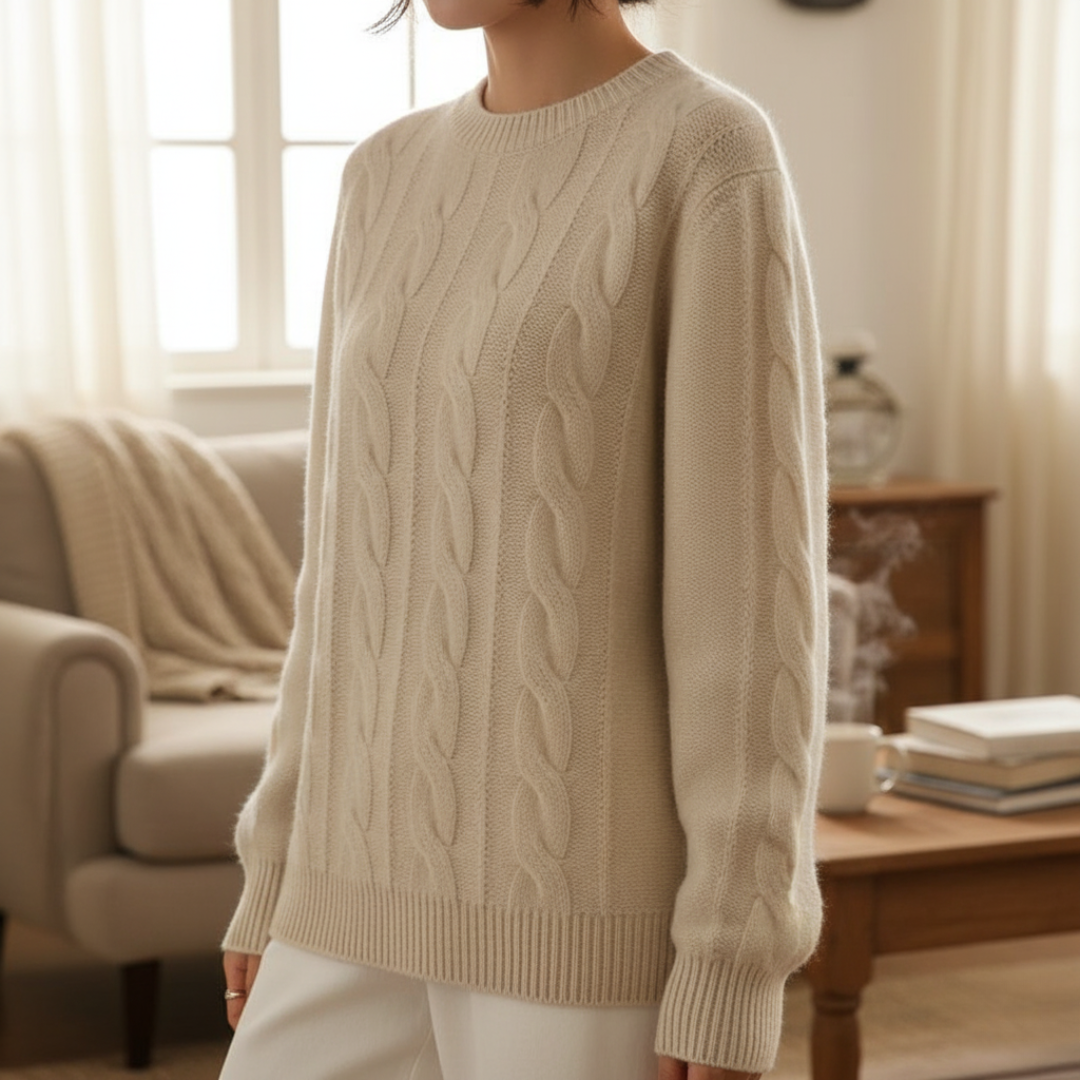 Nordspur | SoftKnit Zopfpullover