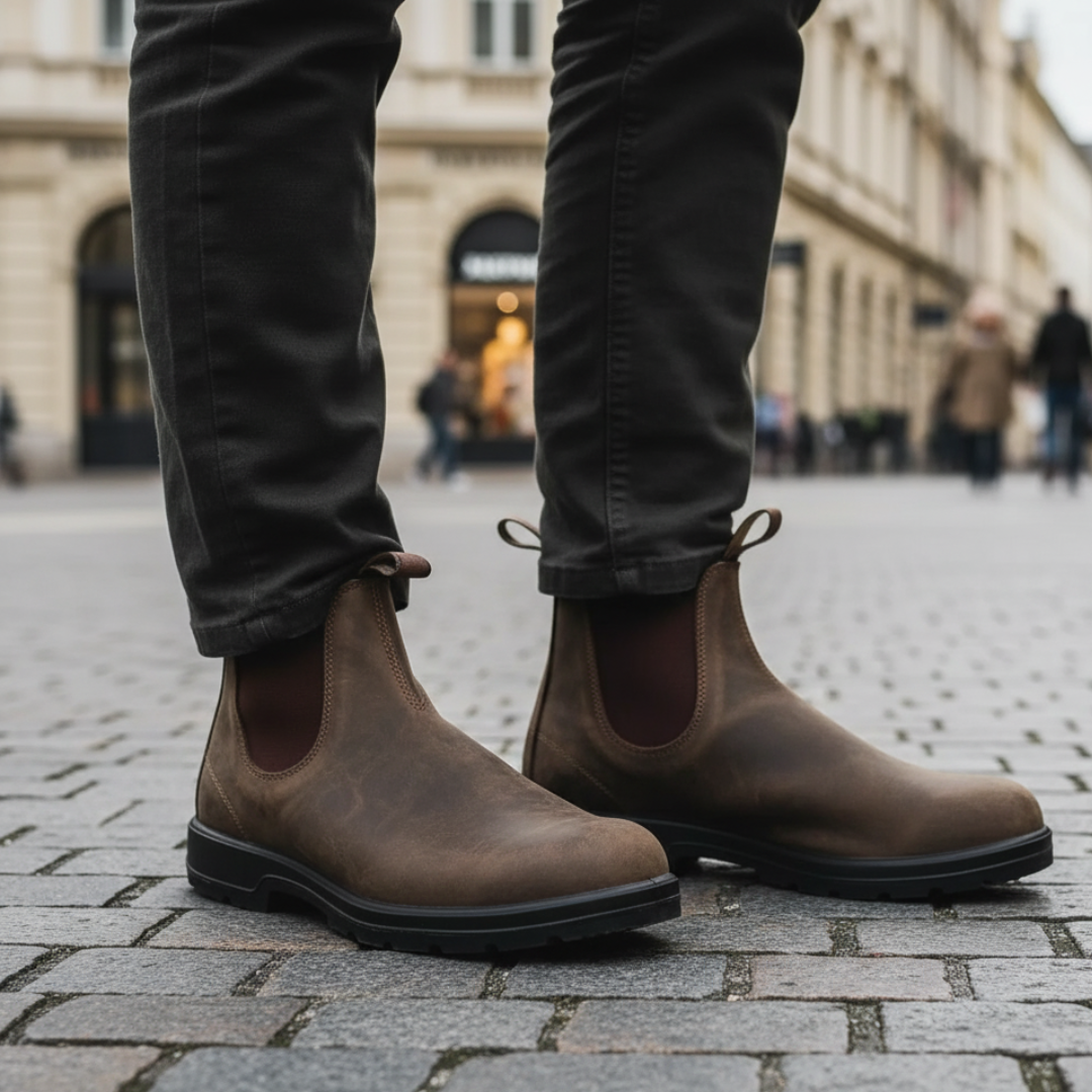 Orthopädische wasserdichte Walking-Schuhe im Chelsea-Design – DryStep Boots