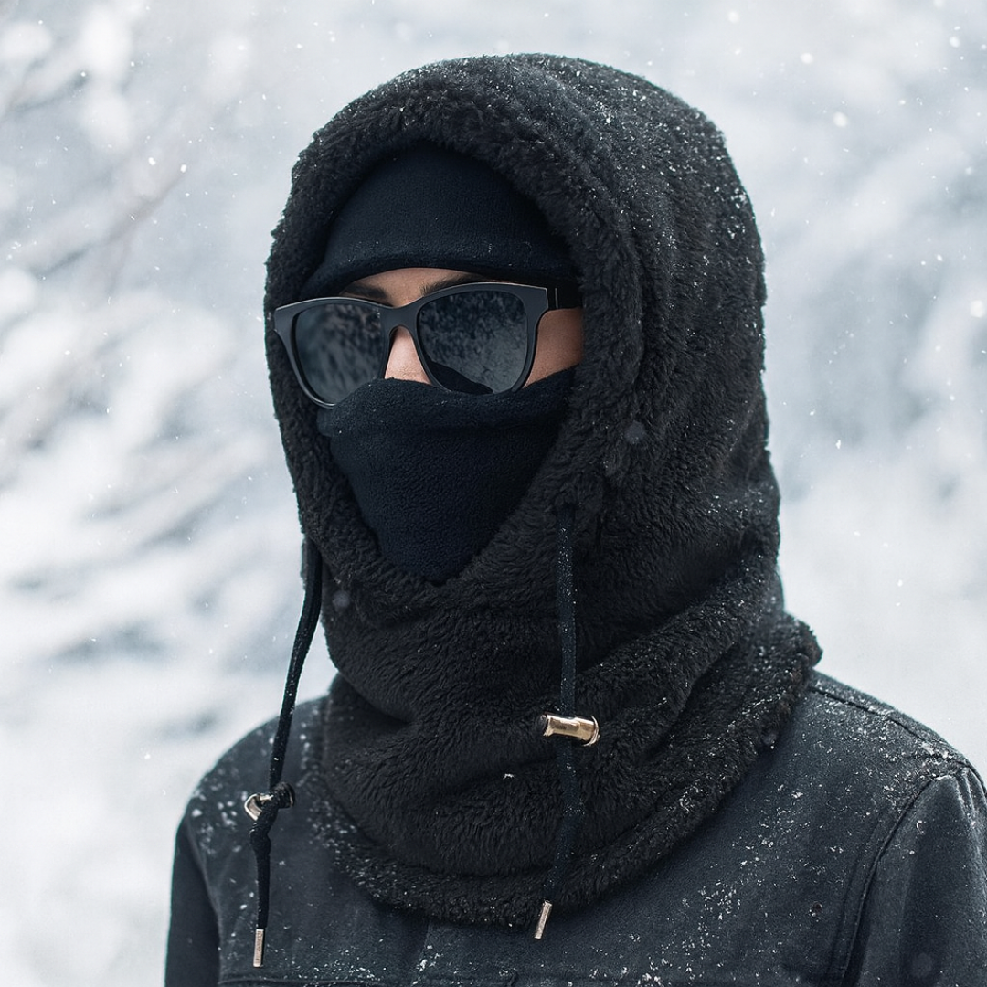 Balaclava Wintermütze mit Fleecefutter – FrostHülle