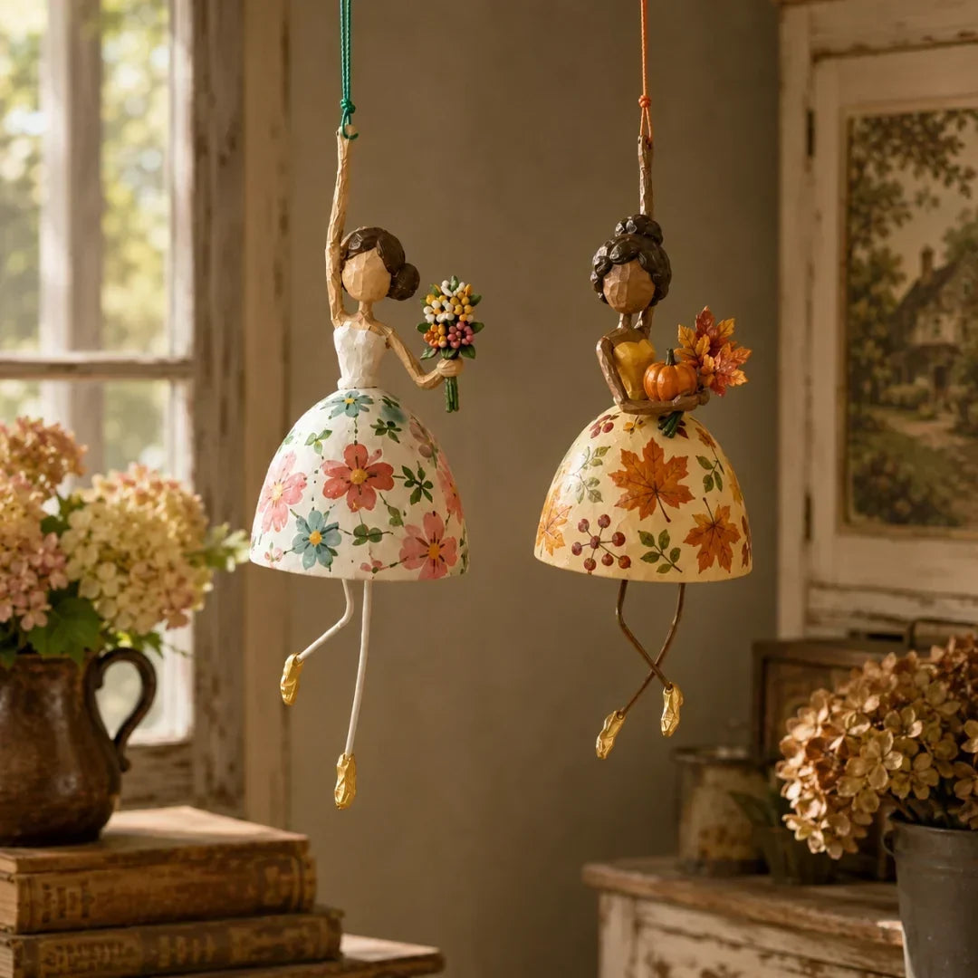 Whimsical Dancing Lady Hängeornament