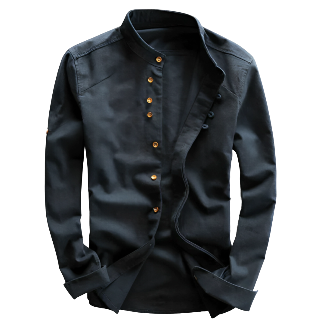 Nordspur | SlateCrest Pullover mit modernem Kragen