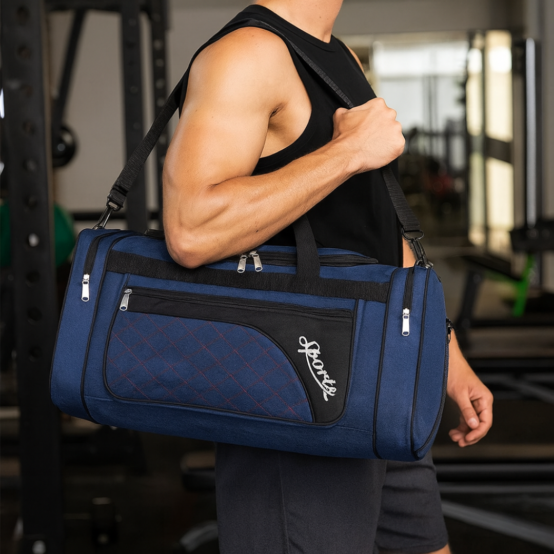 Sporttasche mit Nass-/Trockenfach – AquaFlex