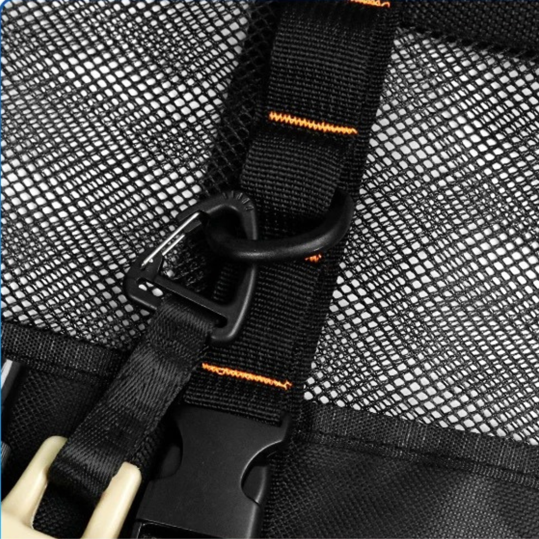 Strandtasche Netz XXL mit Reißverschluss – LuftFlex 40L