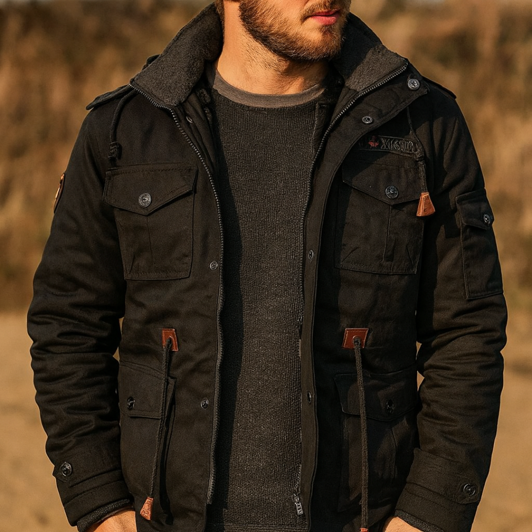 Herren Übergangsjacke mit warmem Futter & Multitaschen – UrbanTrek Jacket
