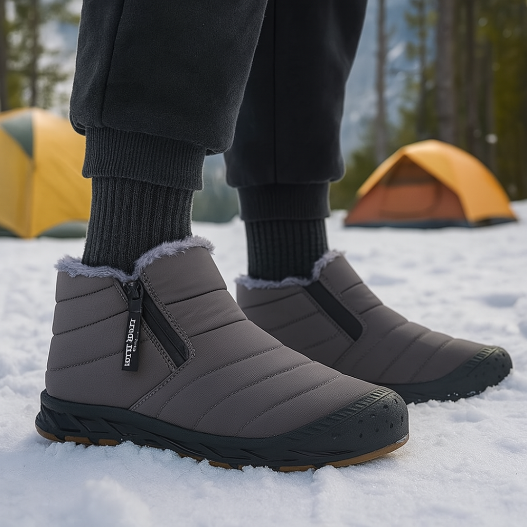 Winterstiefel Herren Damen wasserdicht – FrostTrek Zip
